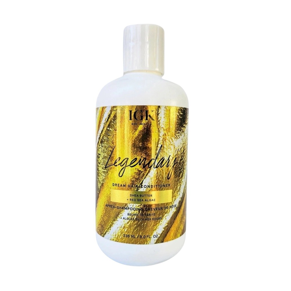 IGK Legendary Dream Hair Conditioner 8 oz Strengthening Hydrating Vegan New